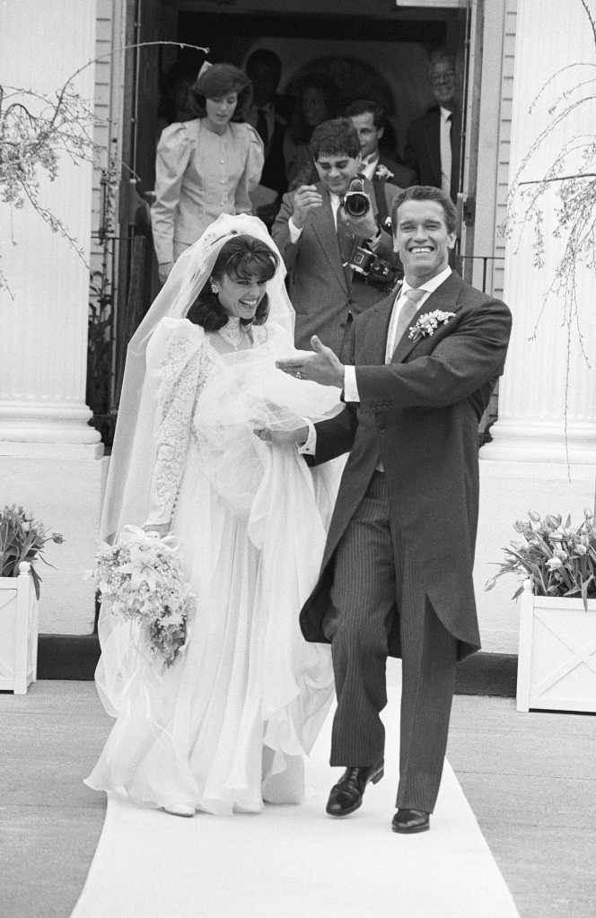 Arnold Schwarzenegger and Maria Shriver were married in April 1986.