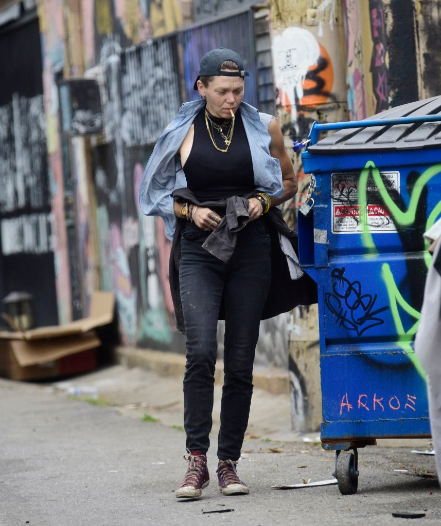 Homeless ex-model Loni Willison seen dumpster-diving amid addiction battle