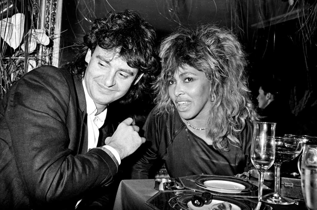 Erwin Bach and Tina Turner appear together in an undated photo.