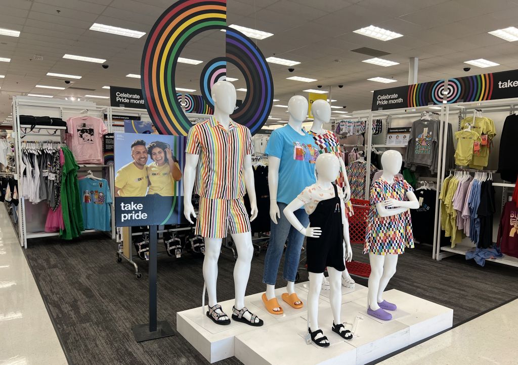 Pride merchandise at Target