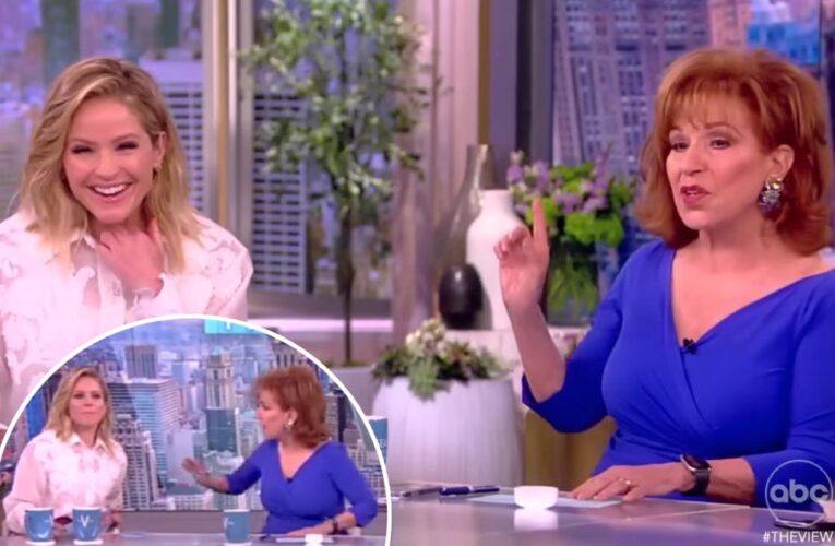 Joy Behar tells Sara Haines to ‘shut up’ on ‘The View’