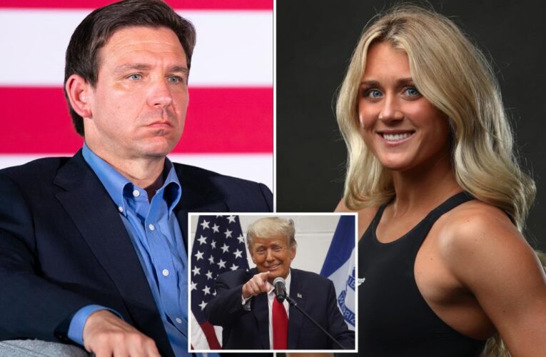 Riley Gaines backing DeSantis over Trump in 2024