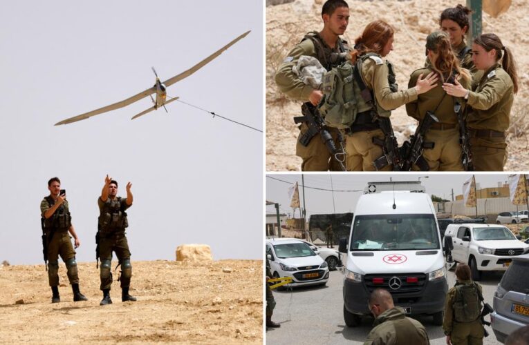 Three Israeli soldiers and gunman killed near Egypt border
