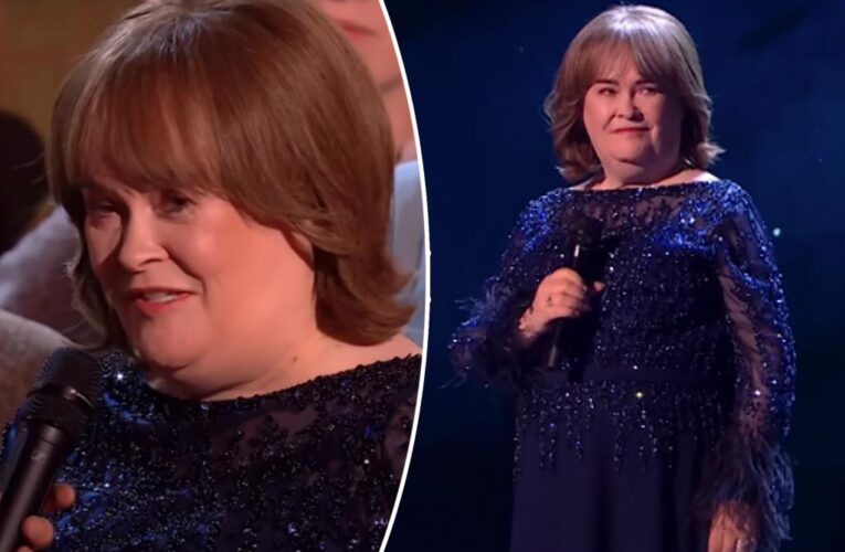 Susan Boyle reveals she suffered stroke that affected her voice
