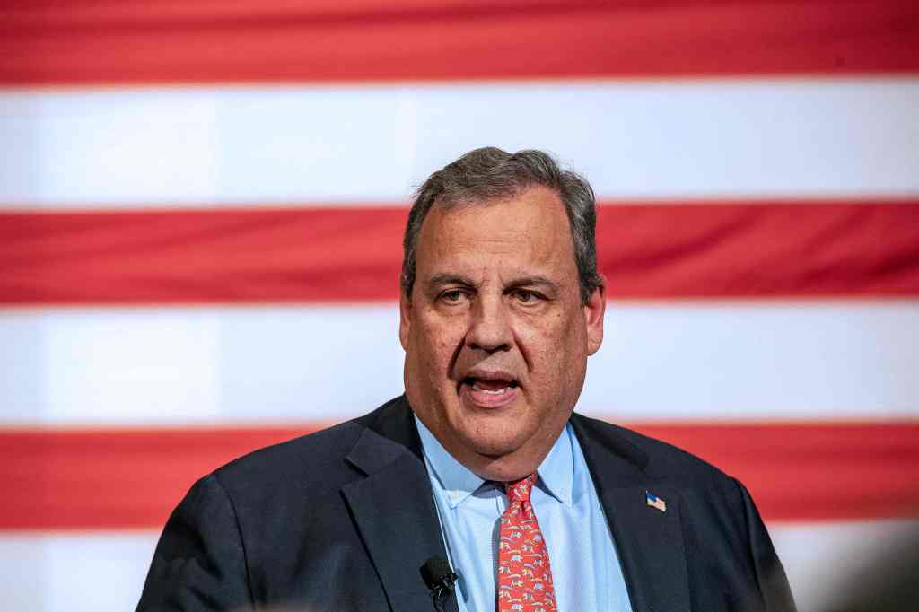 Former New Jersey Gov. Chris Christie