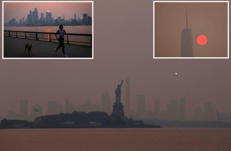 NYC to be clouded by Canadian wildfire smoke through Sunday