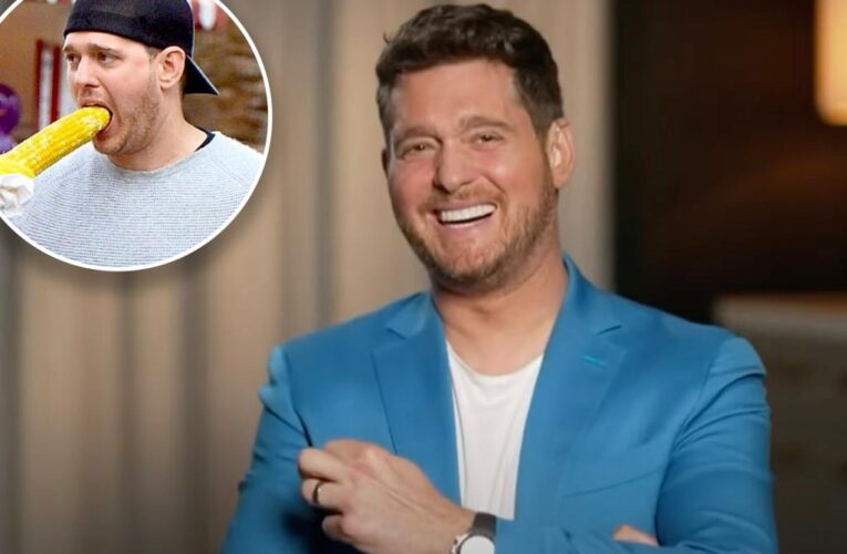 Michael Bublé reveals why a fan’s tattoo of him eating corn ‘moved’ him
