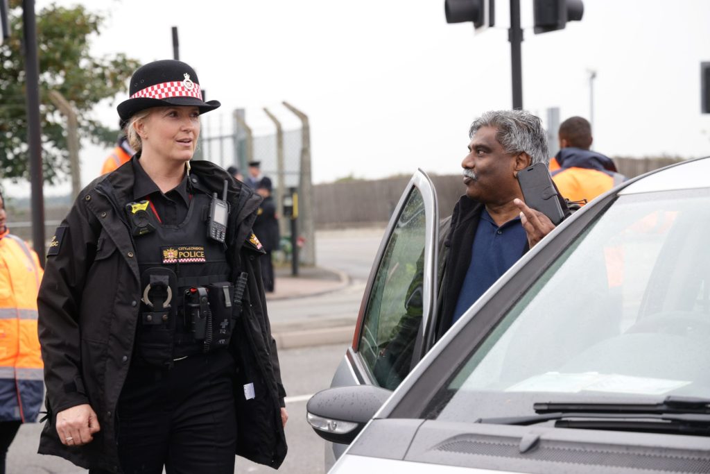 The singer's wife, Penny Lancaster, 52, has worked as a volunteer police officer for the last few years.