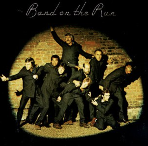 Wings' "Band on the Run" cover.