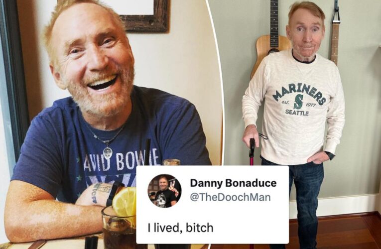 Danny Bonaduce cracks joke after brain surgery: ‘I lived, bitch’