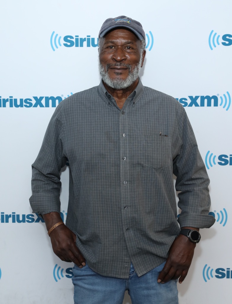 John Amos at SiriusXM Studios on October 10, 2017, in NYC.