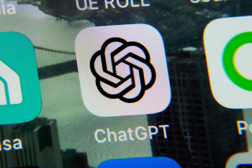 The ChatGPT app.