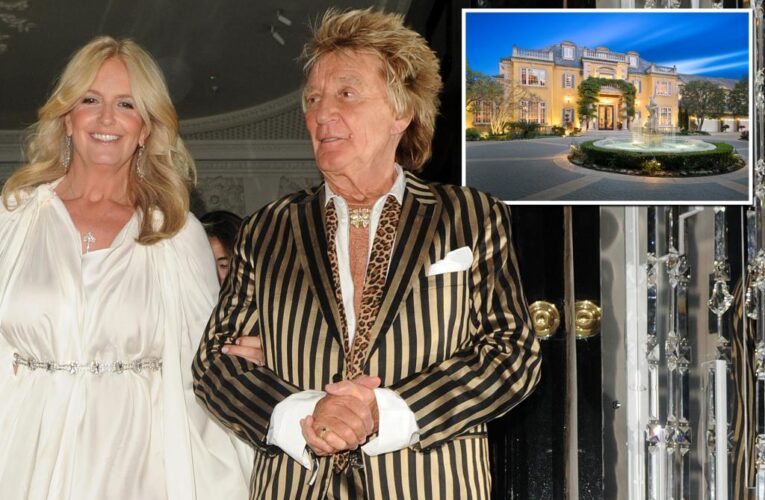 Rod Stewart fed up with LA’s ‘toxic culture’ as he prepares to dump $70M mansion