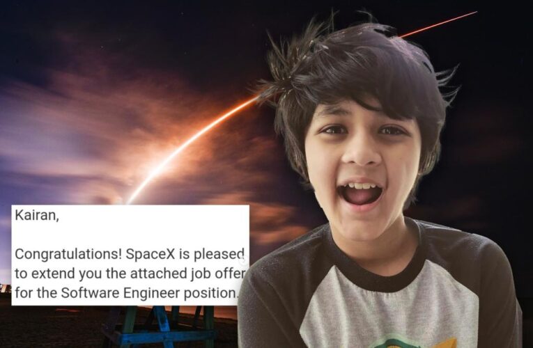 14-year-old whiz kid about to graduate college, already hired at SpaceX