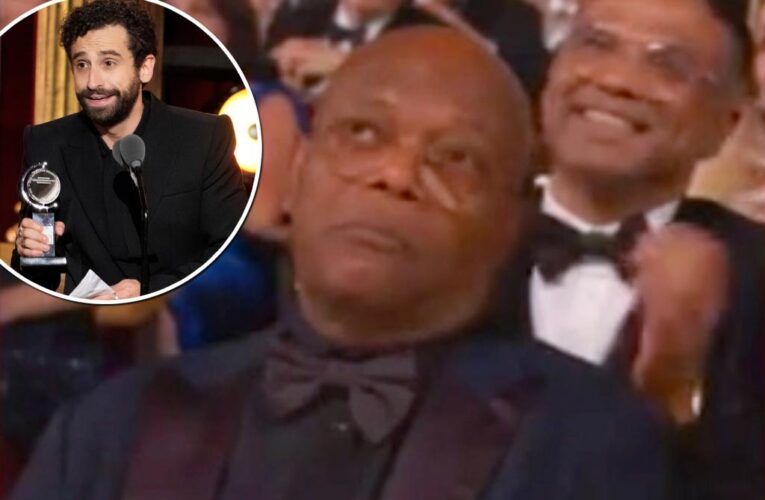 Samuel L. Jackson goes viral for his reaction after losing Tony