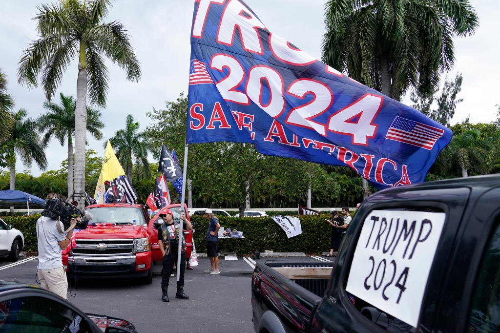 Trump supporters in Miami