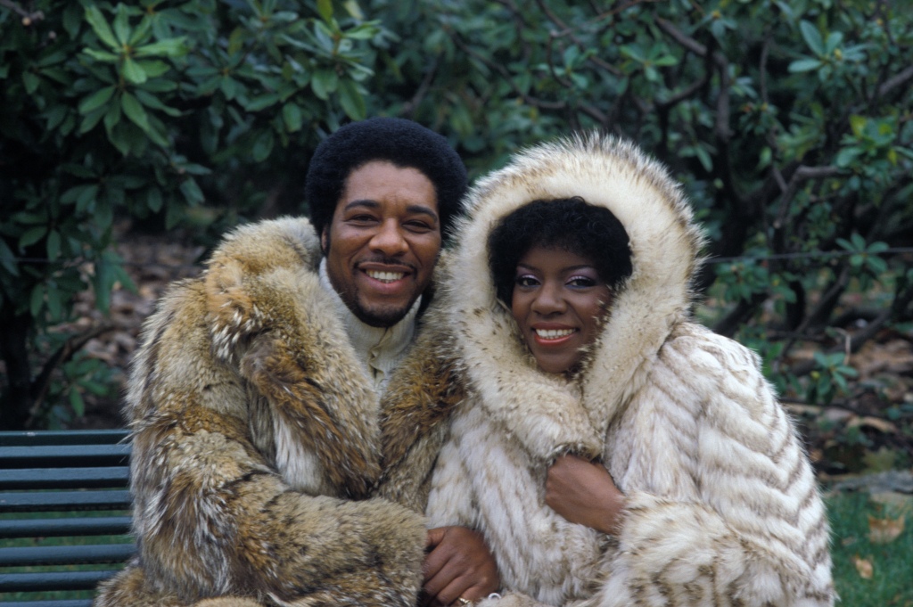 Gloria Gaynor and ex-husband Linwood Simon.