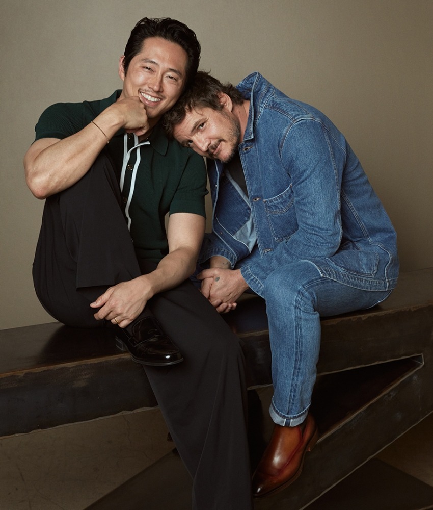 Pedro Pascal and Steven Yeun in new Variety issue.