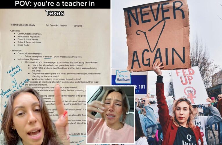 Teacher Sophia DeLoretto-Chudy says fired over TikTok video