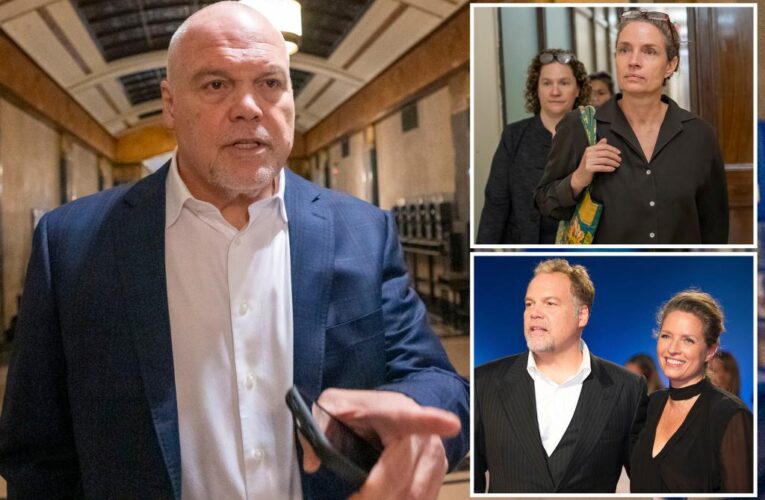 Actor Vincent D’Onofrio appears in NYC court for divorce case