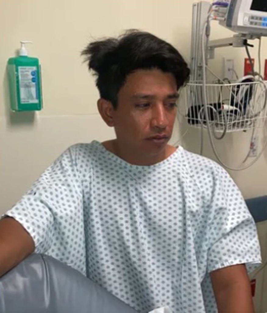 The GoFundMe for Fernando Valencia Sotelo (pictured) and his sister raised over a few hundred dollars over the $25,000 goal to pay for their medical expenses at a private clinic.
