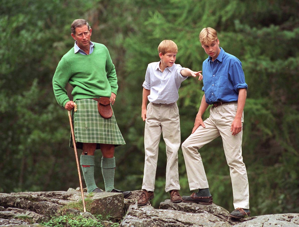 Last week, in honor of Father's Day, the royal family's official Twitter account shared a photo of the two brothers. 