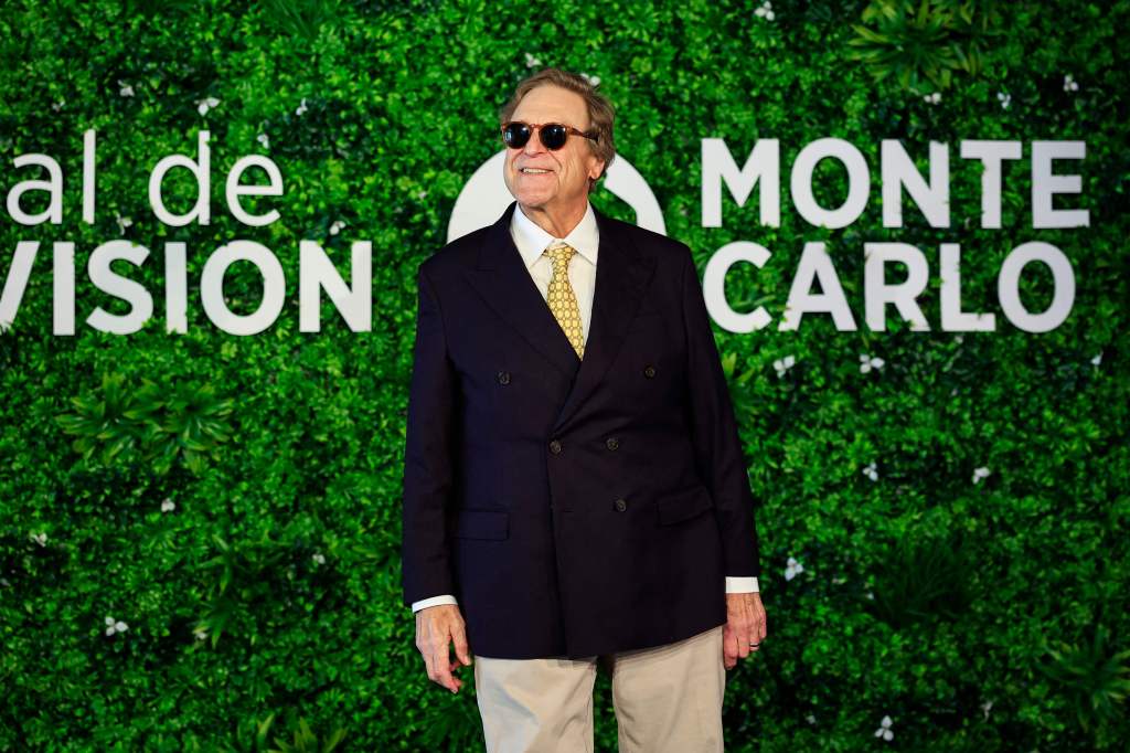 John Goodman poses during a photocall as part of the 62nd Monte-Carlo Television Festival in the principality of Monaco on June 19, 2023