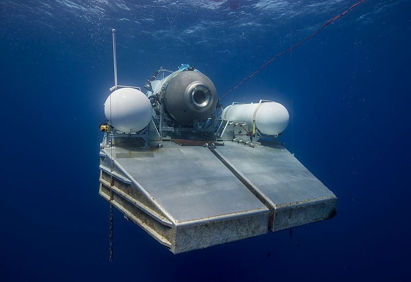 "They say that the…submersible has been certified to withstand the pressure of 4265 feet of depth, but the Titanic wreck wreckage is 12,500 feet of depth,” said Behar, 80. “So that’s a tip-off right there.”