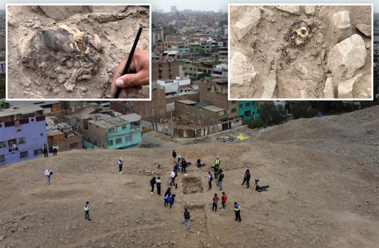 Ancient mummy — supposedly part of ritual sacrifice — found buried beneath 15,000 pounds of trash at Peruvian dump