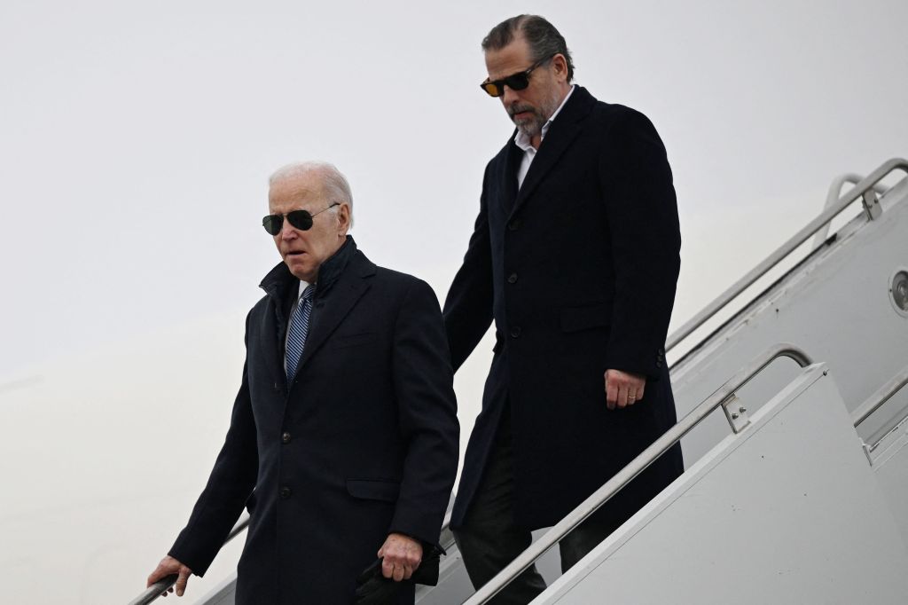 Hunter Biden and Joe Biden