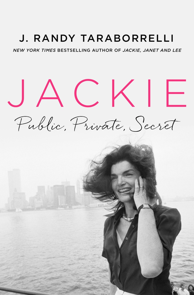 The cover of the newly-released biography "Jackie: Public, Private, Secret" by J. Randy Taraborrelli.