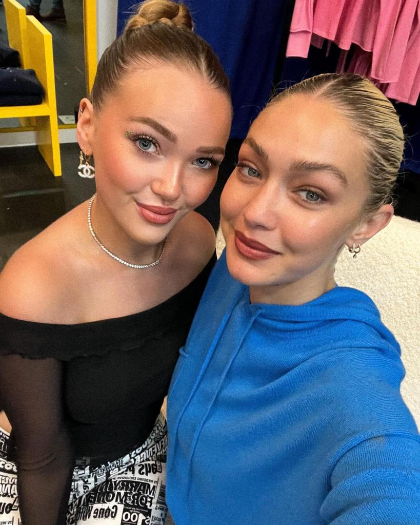 Alyssa McKay and Gigi Hadid