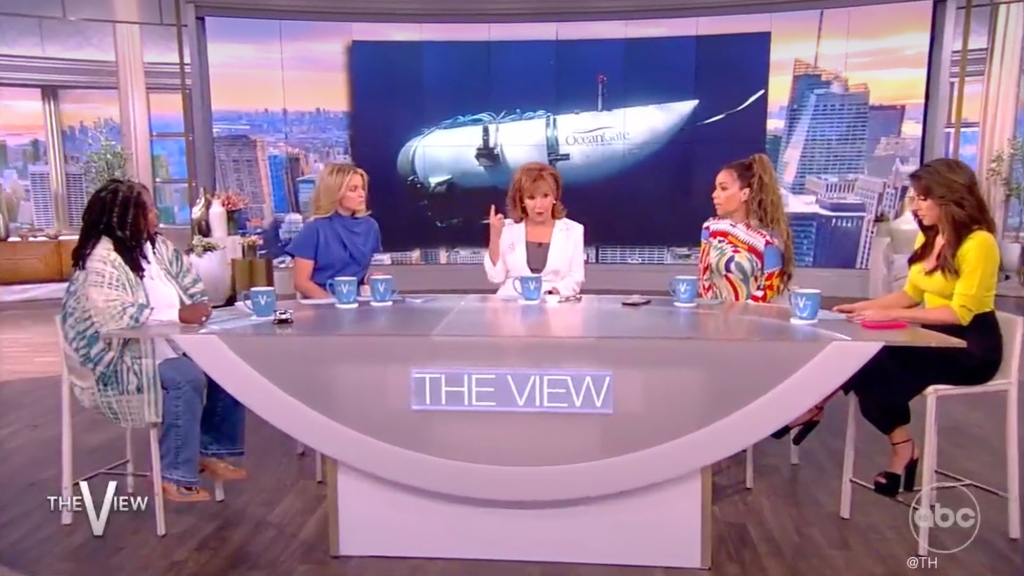 Several of Behar's co-hosts jumped into the monologue expressing their own thoughts. 