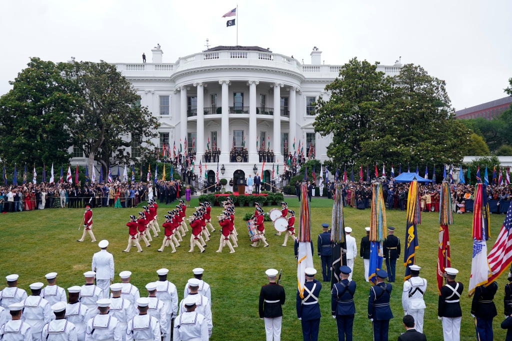 The White House South Lawn