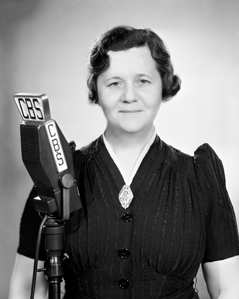 Leah Aks on the CBS Radio program, Robert Ripley's "Believe It or Not."