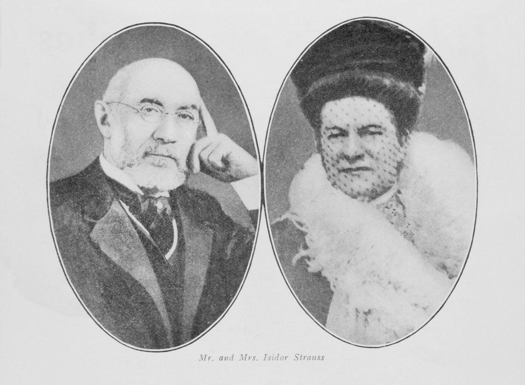 Isidor and Ida Straus.