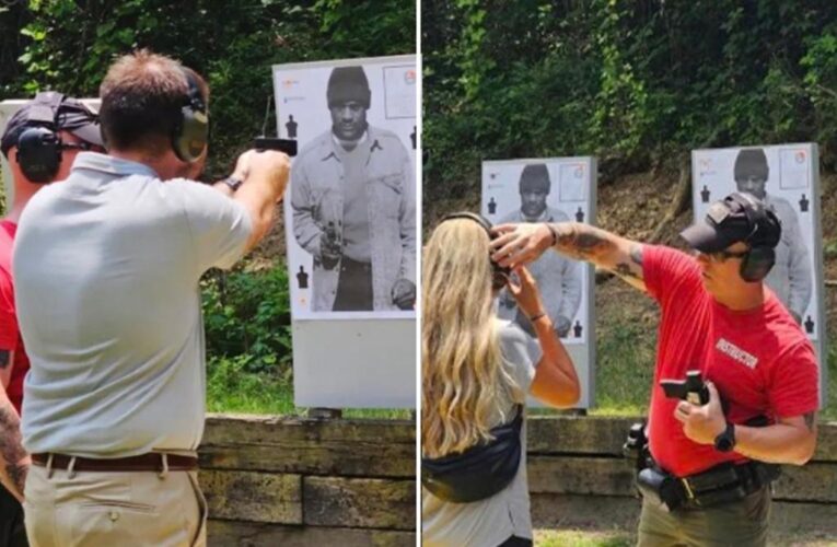 Ga. police ripped for using photo of black man in target practice