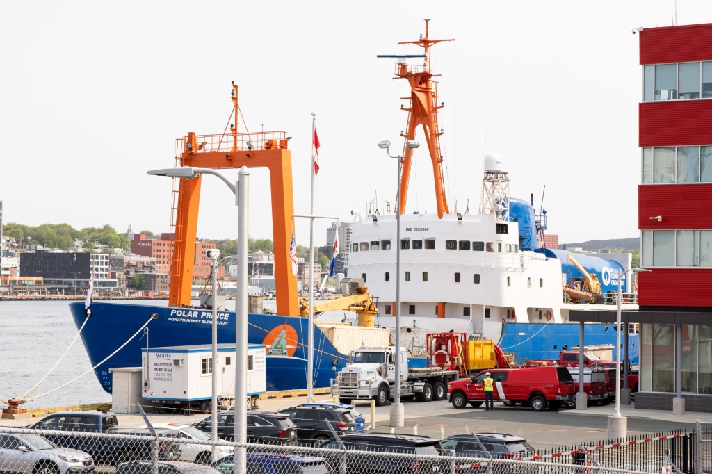 Authorities began boarding and investigating after the Polar Prince arrives at port in St. Johnâs Newfoundland on Saturday morning. 