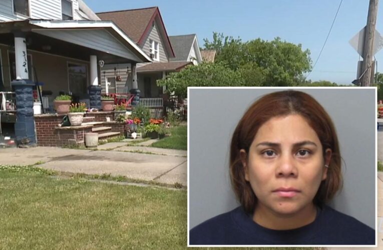 Kristel Candelario arrested after leaving baby alone in Ohio home