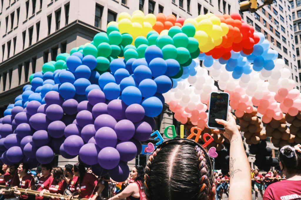 LGBTQ pride parade