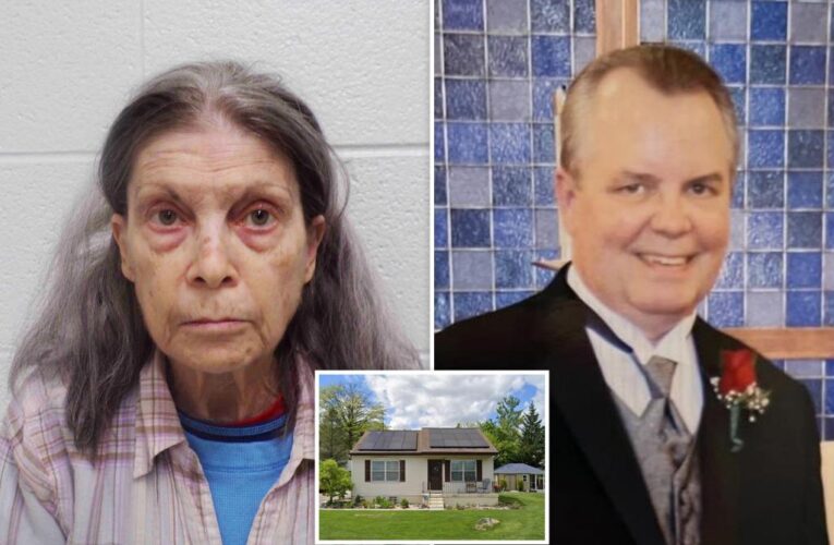 Woman, 76, arrested for bludgeoning elderly husband to death with cane