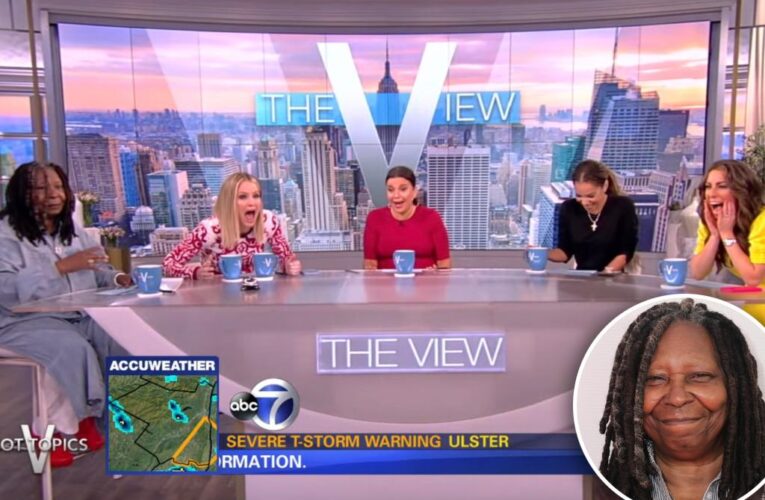 Whoopi Goldberg shocks ‘The View’ with hilarious NSFW flub