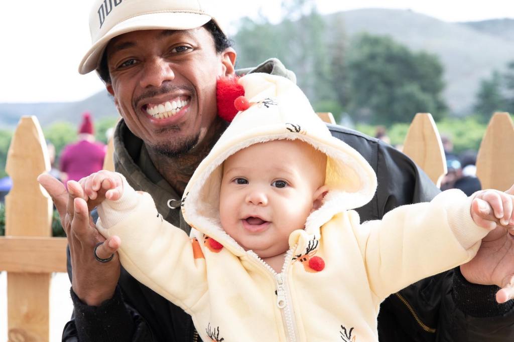 Nick Cannon and son Legendary Love. 