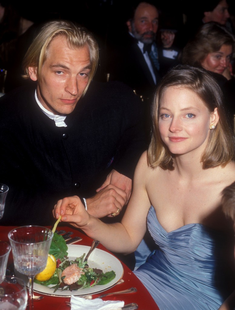 Julian Sands and Jodie Foster during the 61st Annual Academy Awards - Governor's Ball at Shrine Auditorium in Los Angeles in 1989.