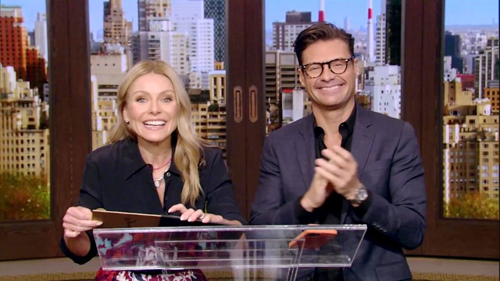 Seacrest joined Kelly Ripa as the co-host of "Live With Kelly and Ryan" in 2017. 