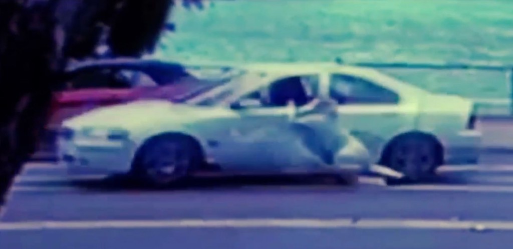 Woman dragged by a getaway car