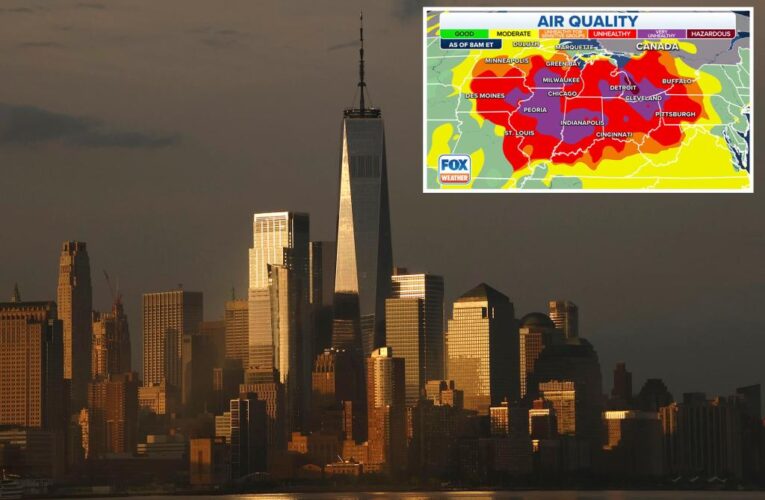 NYC set to be clouded in smoke, haze once again