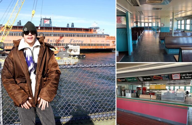 Pete Davidson shares new details on Staten Island ferry purchase