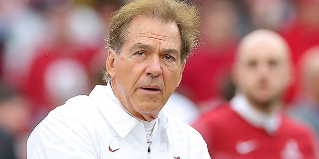 Nick Saban vs Auburn in 2022