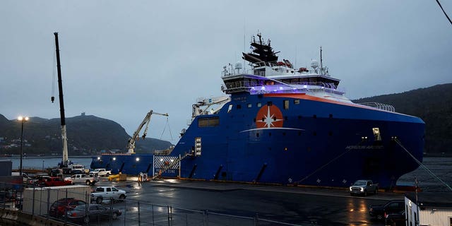 Equipment is prepared for the search for the missing OceanGate submersible